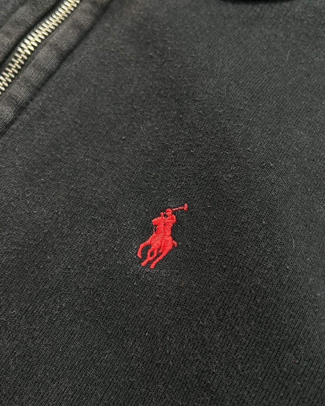 폴로 랄프로렌 블랙 워크 후드집업 자켓  상품이미지4