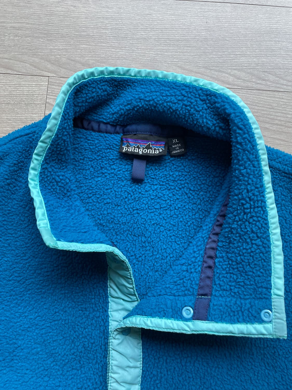 90s 파타고니아 신칠라 블루 rare 빈티지 상품이미지3