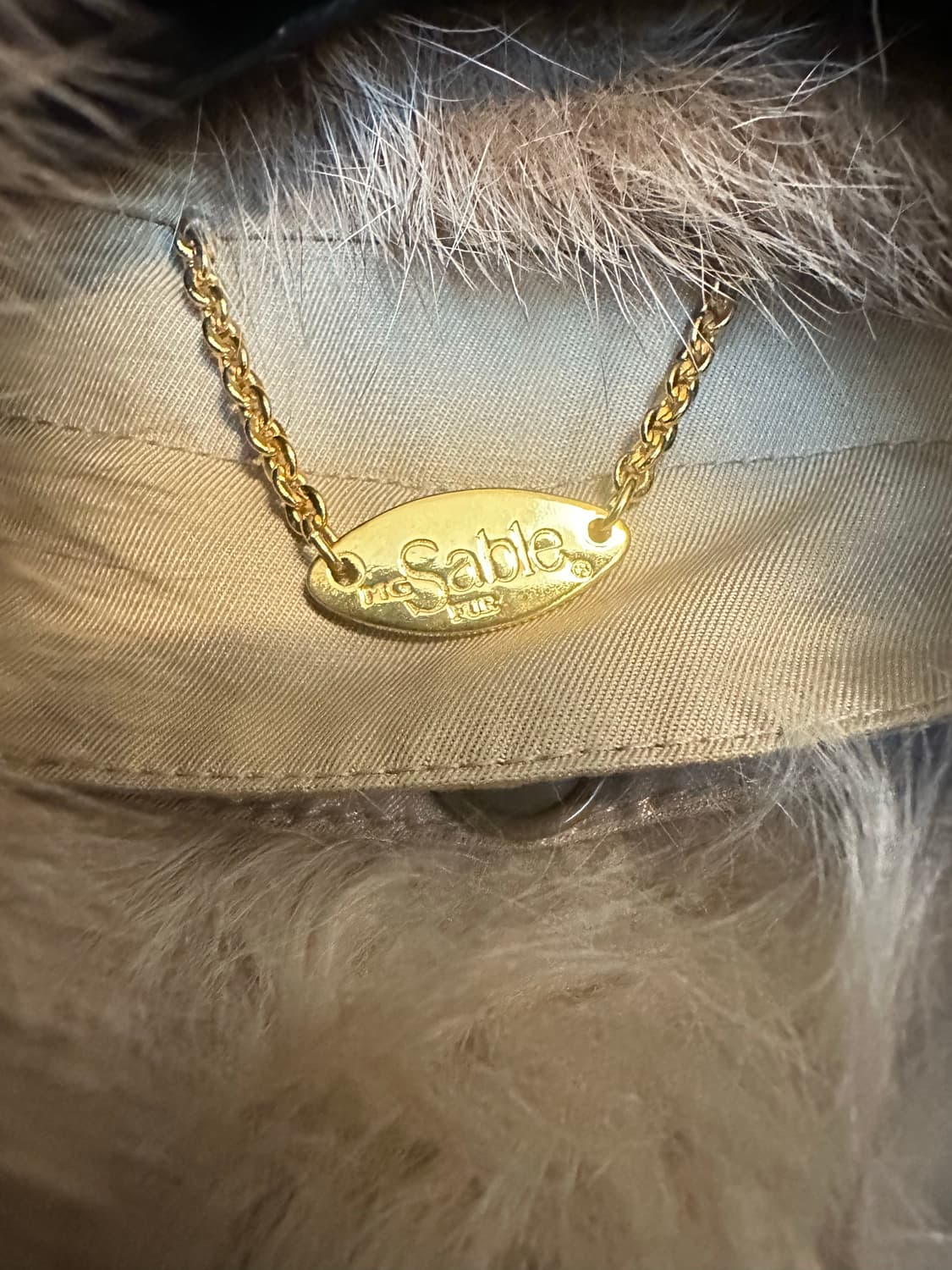 Kanebo Silk & MgSable Fur 겨울용 트렌치코트 상품이미지5