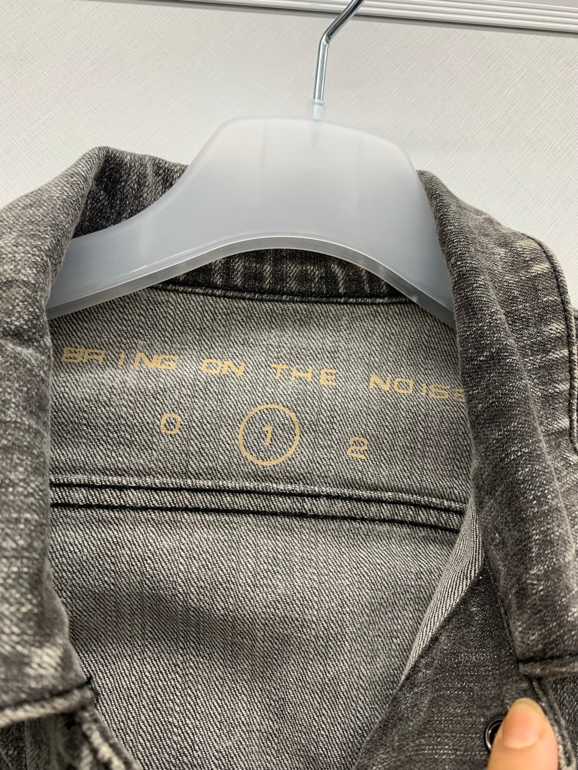 Bring on the noise 그레이 데님 자켓 상품이미지7