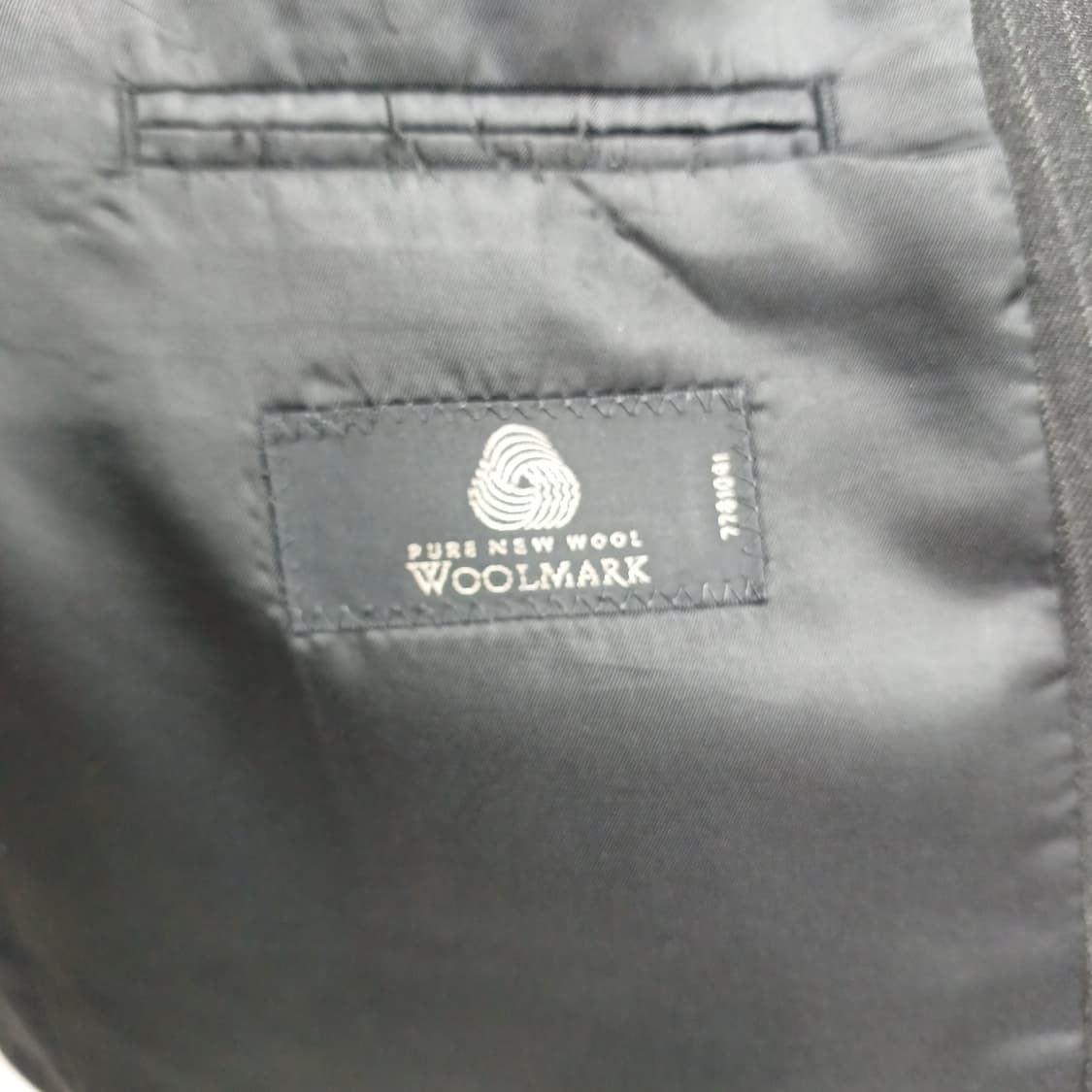 마에스트로 스트라이트 투버튼 블레이저 울  자켓 100 상품이미지5