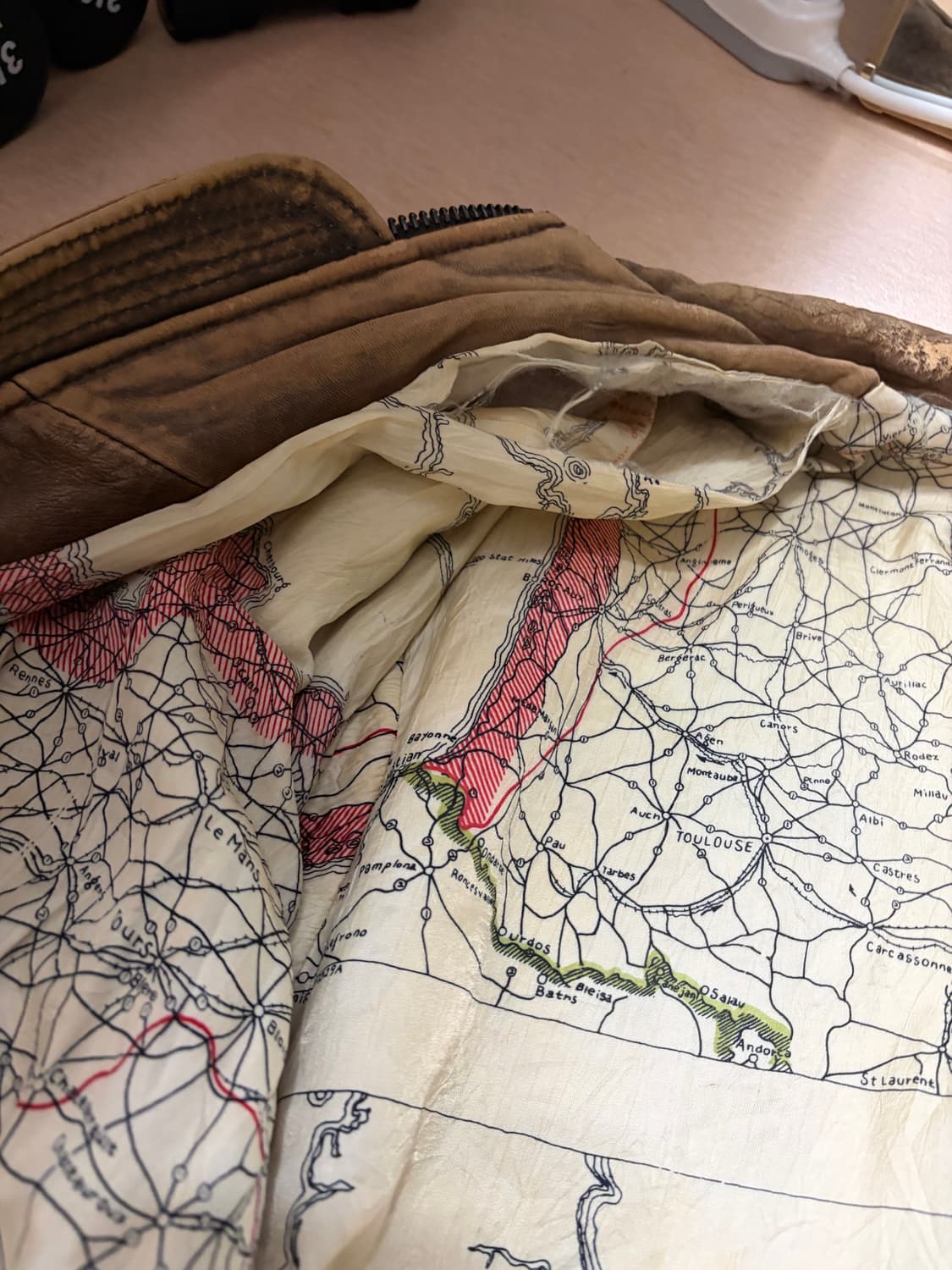 빈티지 가죽자켓 L 마지막가격 상품이미지7