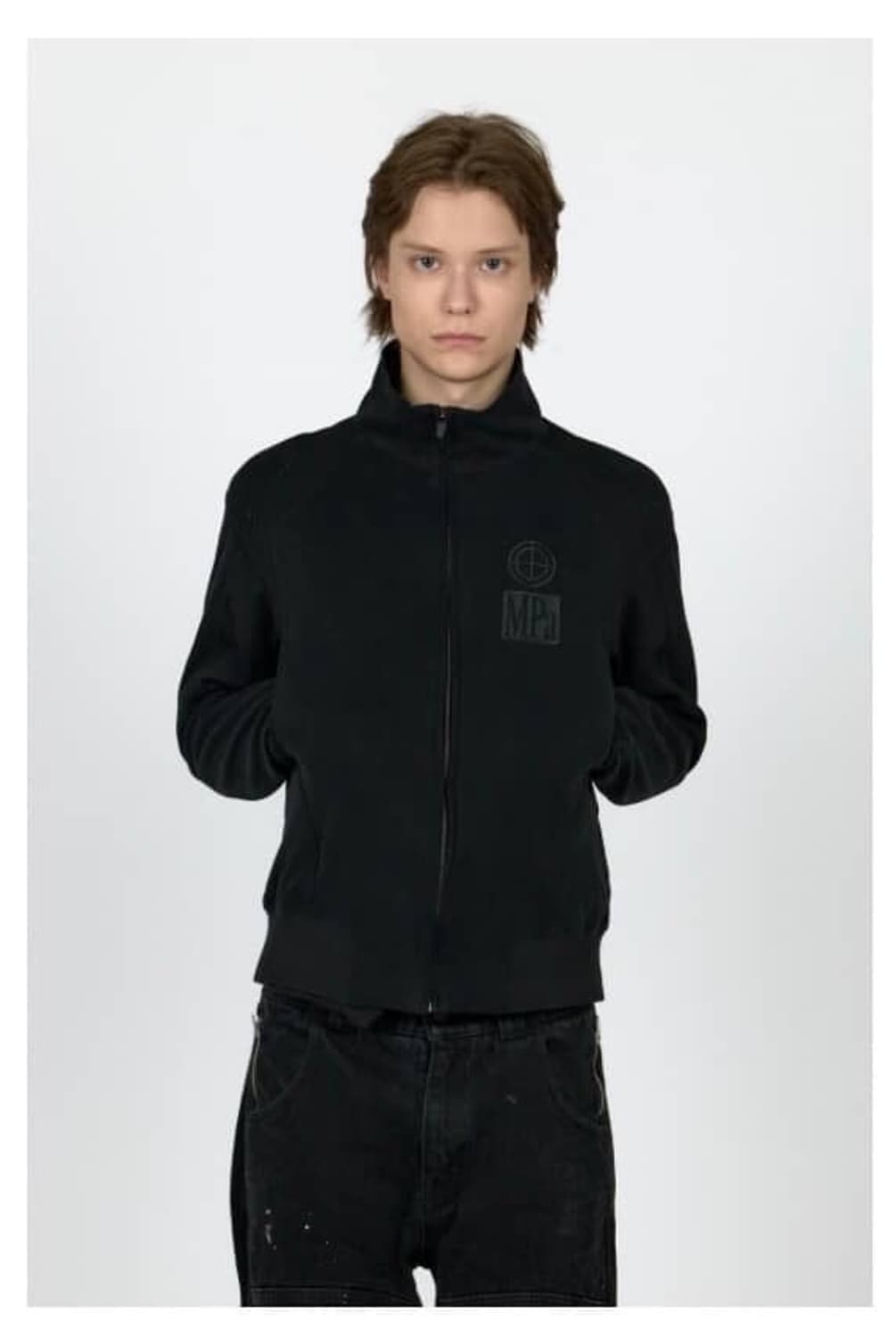MPa CONTRAST ZIPPED JACKET (BLACK) 상품이미지1