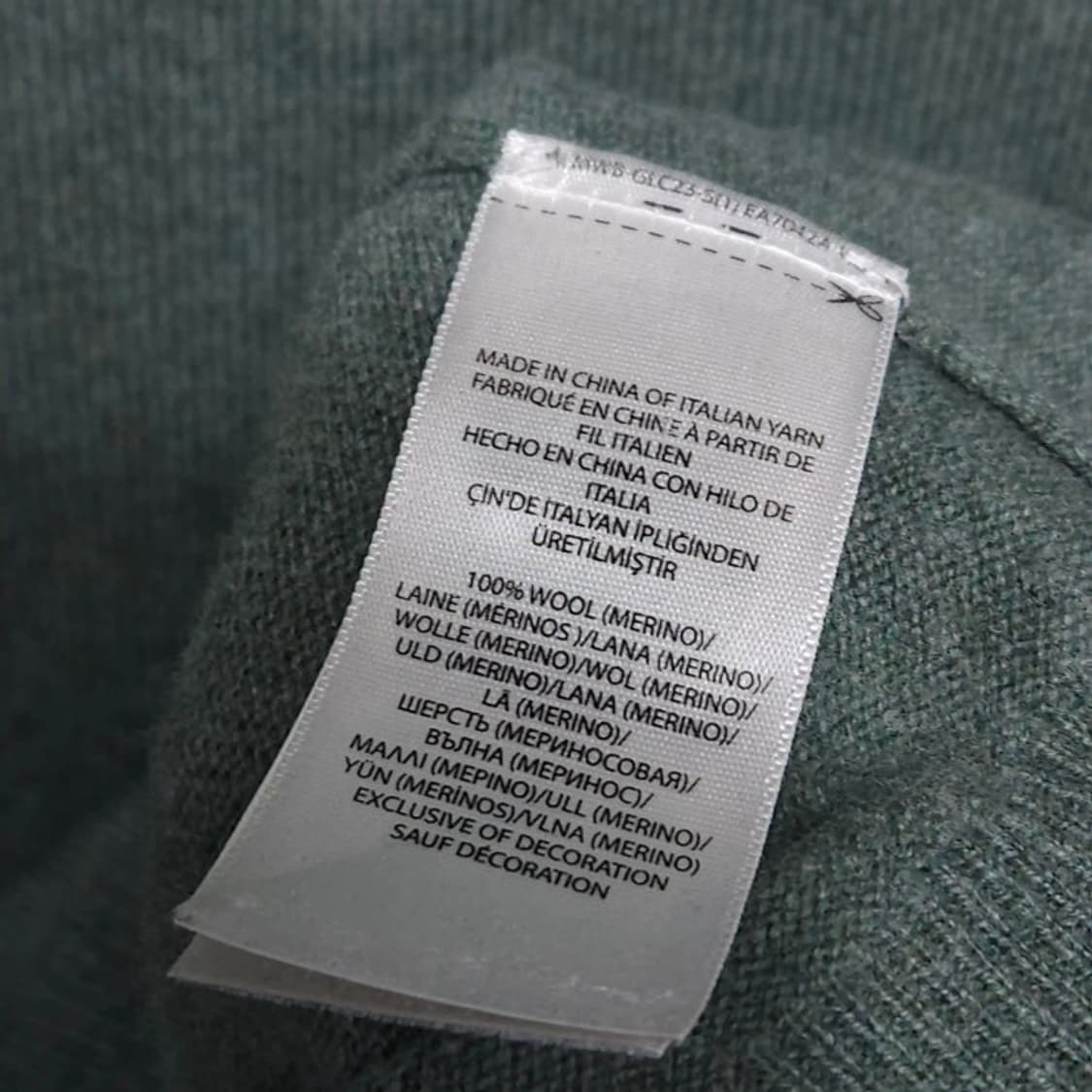 100)POLO 폴로 랄프로렌 메리노울 니트 상품이미지4