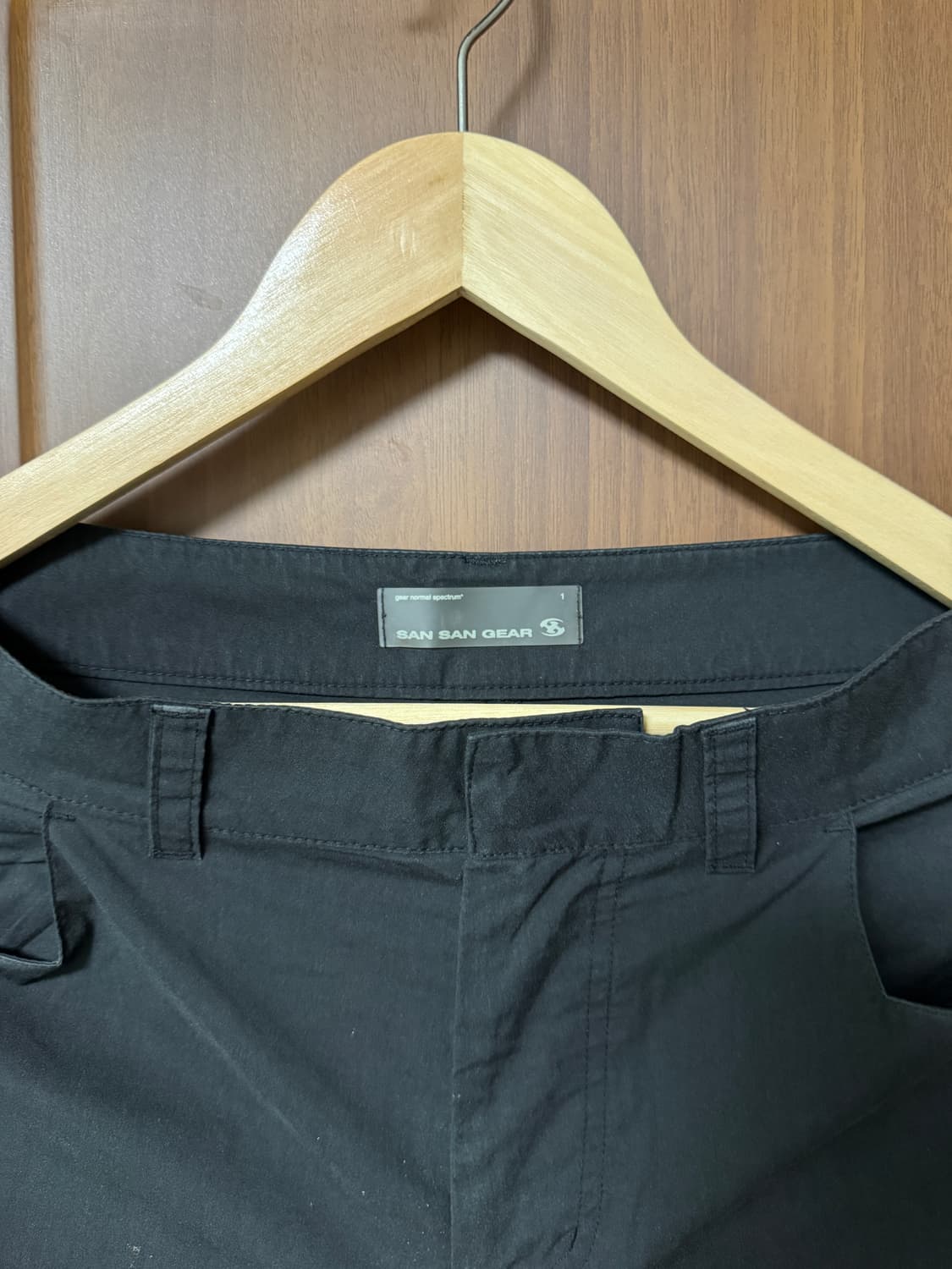 산산기어 윙 트라우저 블랙 1사이즈  상품이미지3