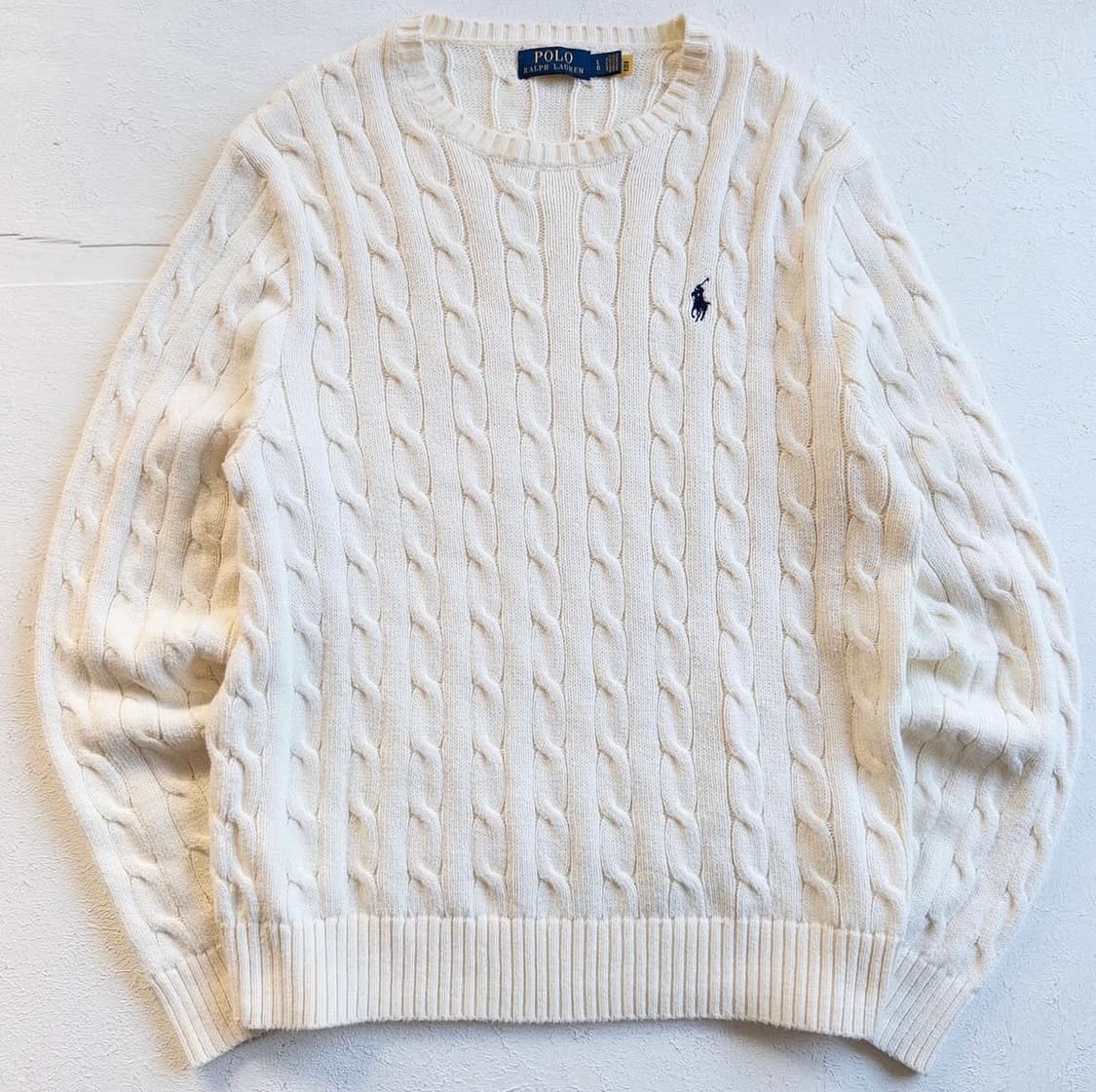 폴로 케이블 니트 상품이미지1