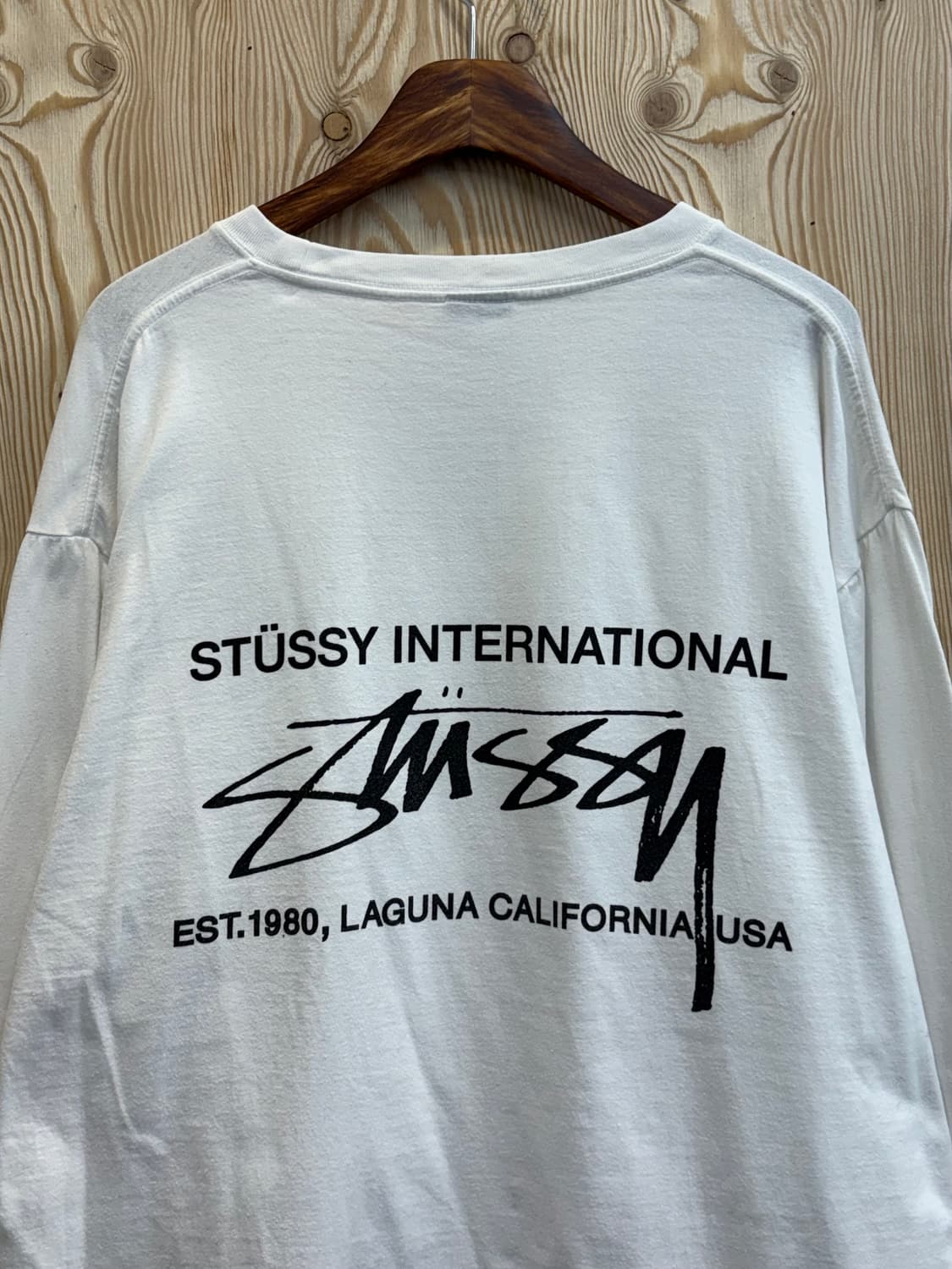 스투시 스무스 인터내셔널 롱슬리브 상품이미지4