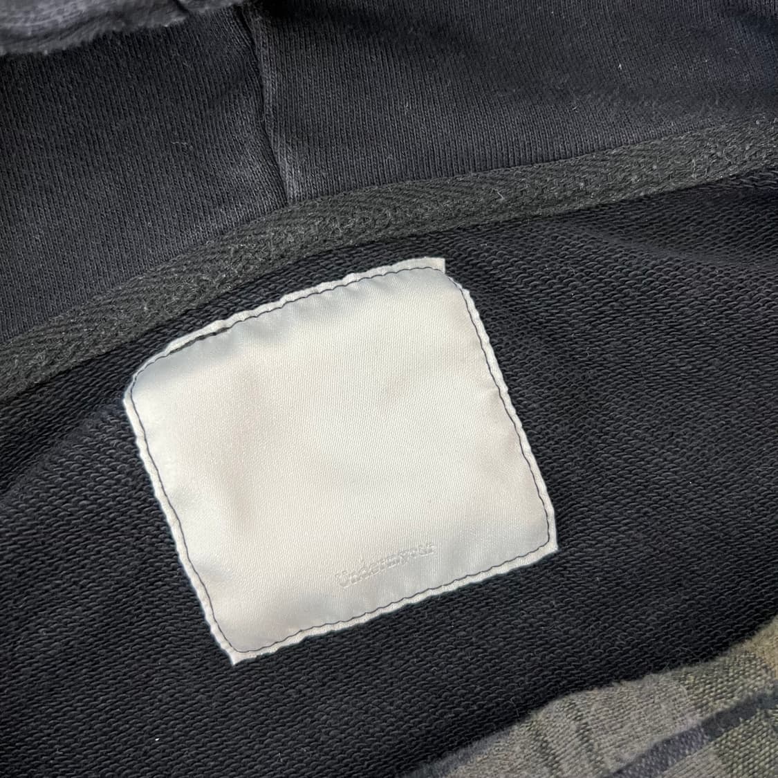 언더마이카 피스키 더블 레이어드 셔츠 후드 집업 상품이미지6