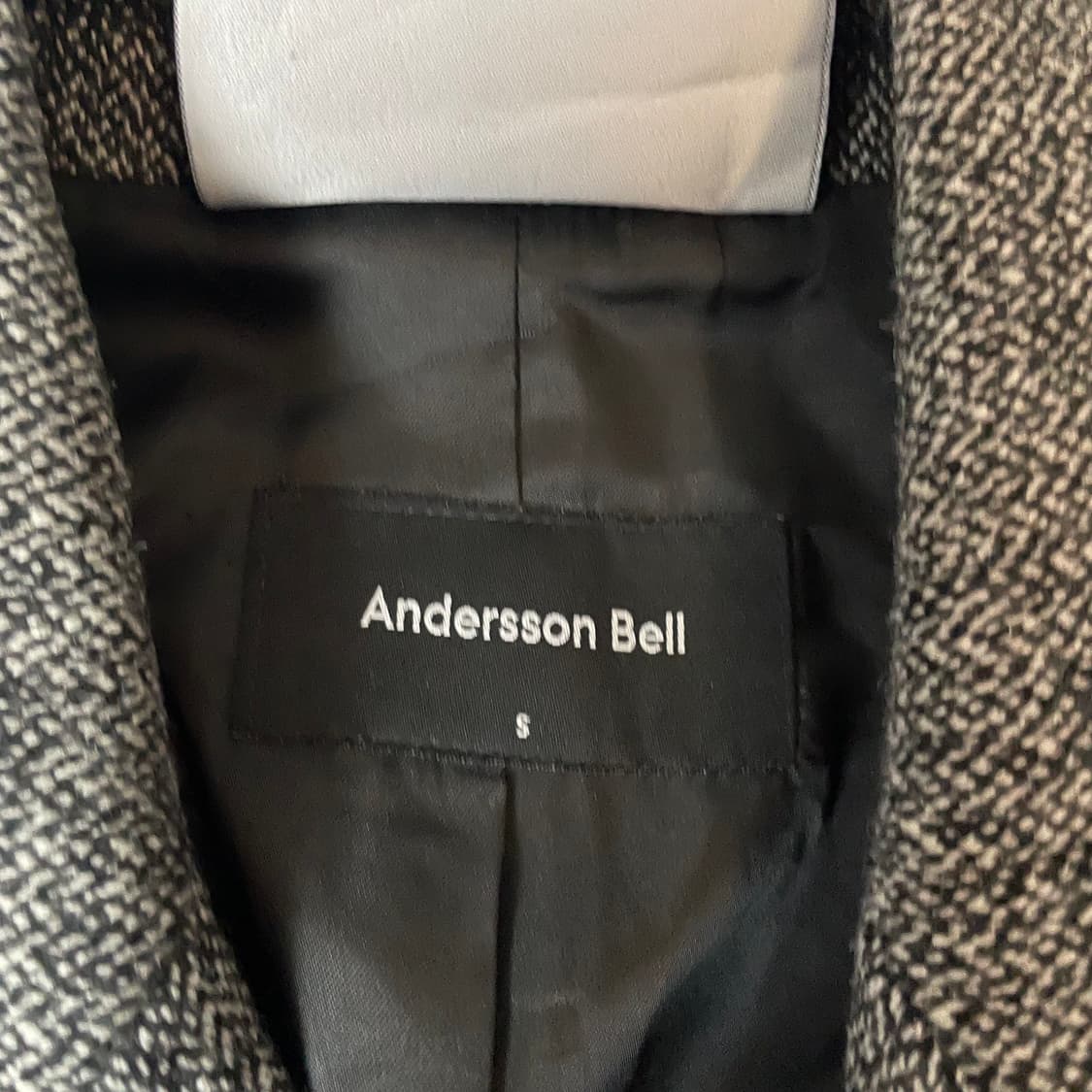 엔더슨벨 헤링턴 울 더블 자켓 S 상품이미지5