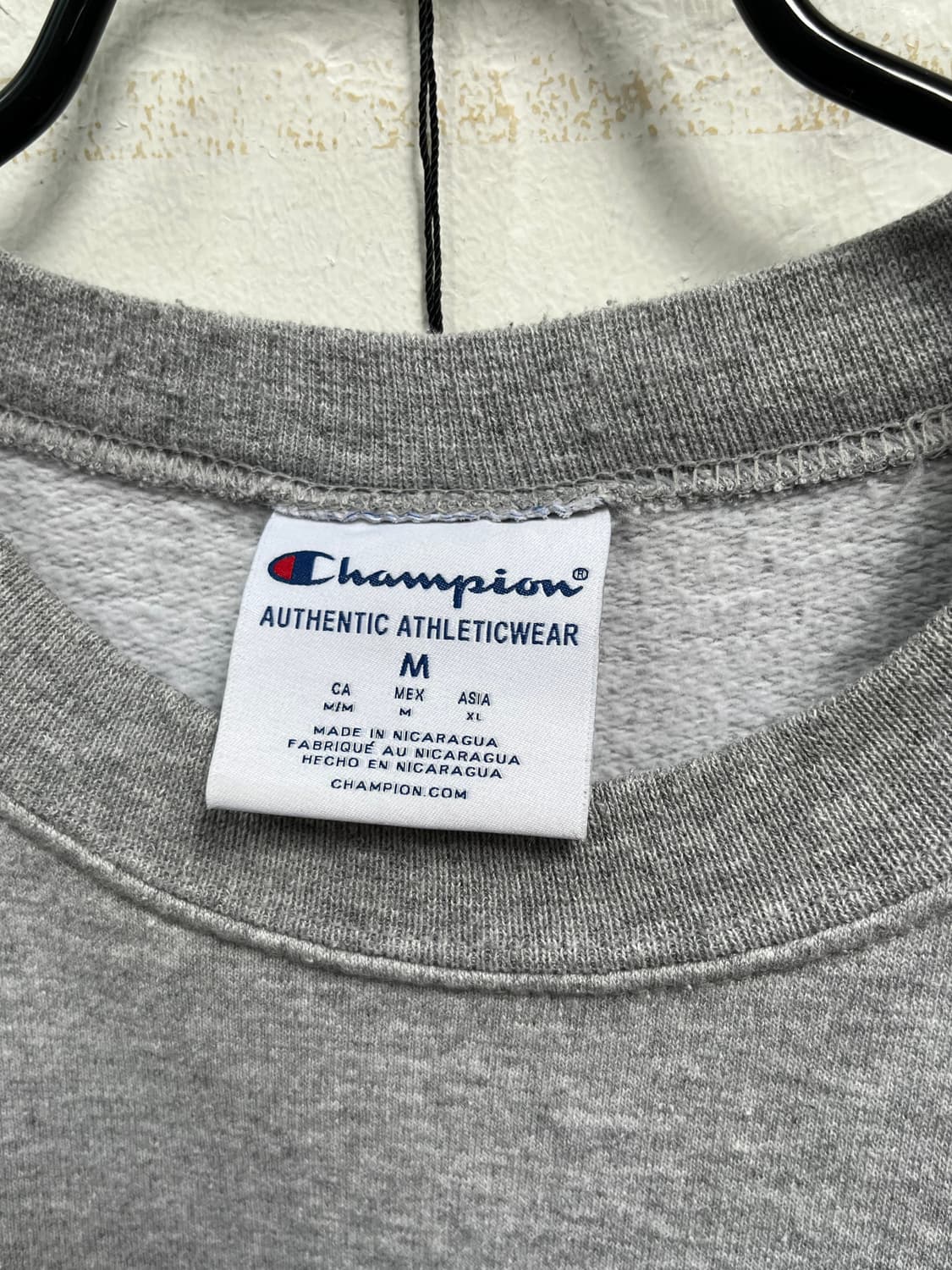 Champion 그레이 시카고 스웻셔츠 M 상품이미지2