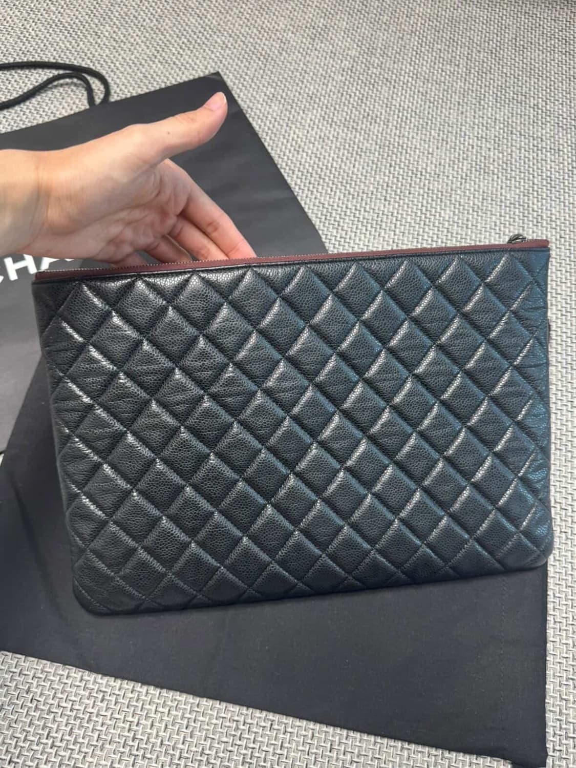 샤넬 캐비어 클러치 상품이미지7