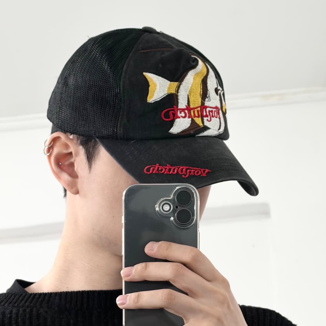 본더치 피쉬 엠브로이더리 볼캡 상품이미지3