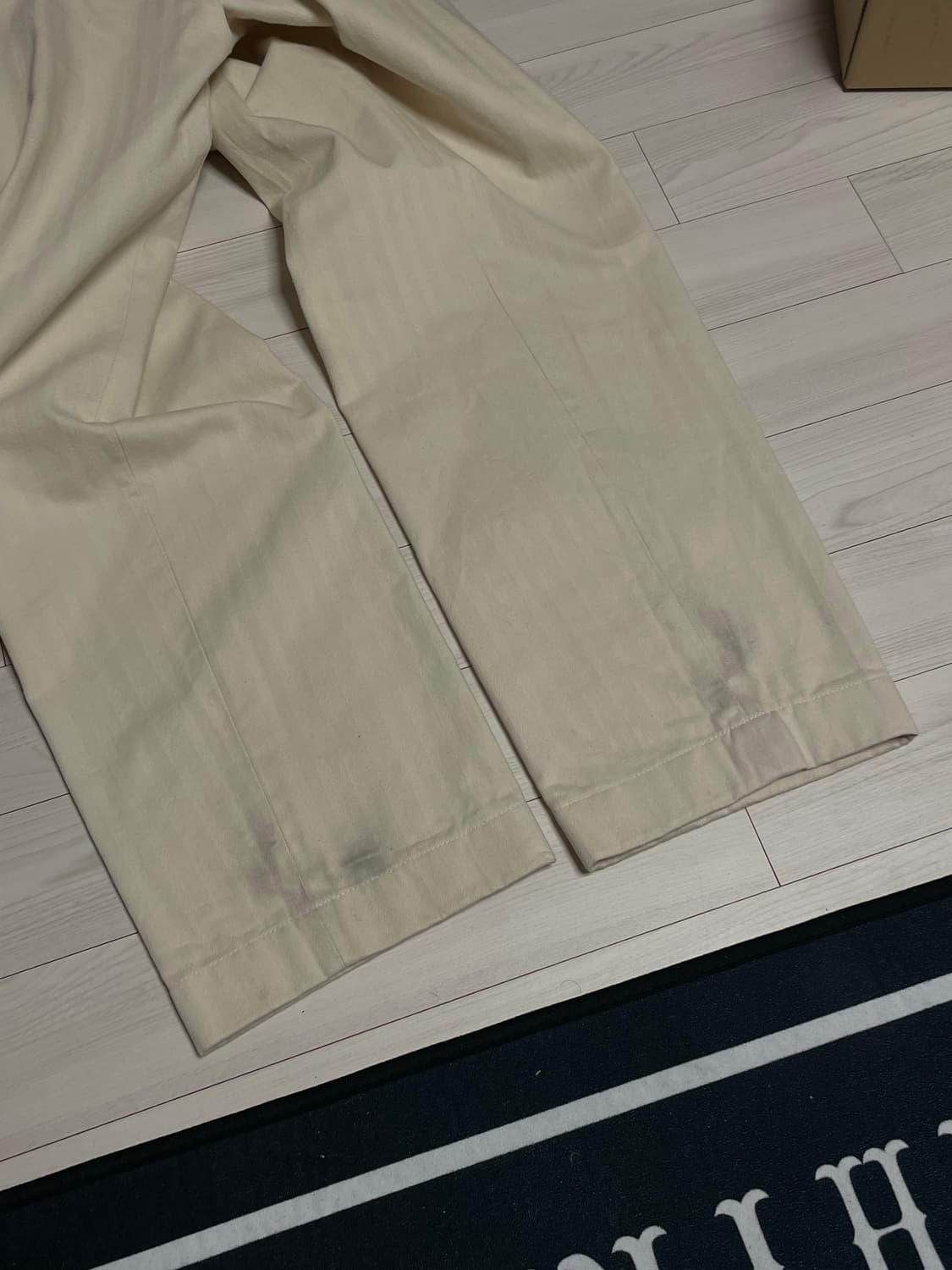 엣라코 헤링본 팬츠 32 상품이미지5