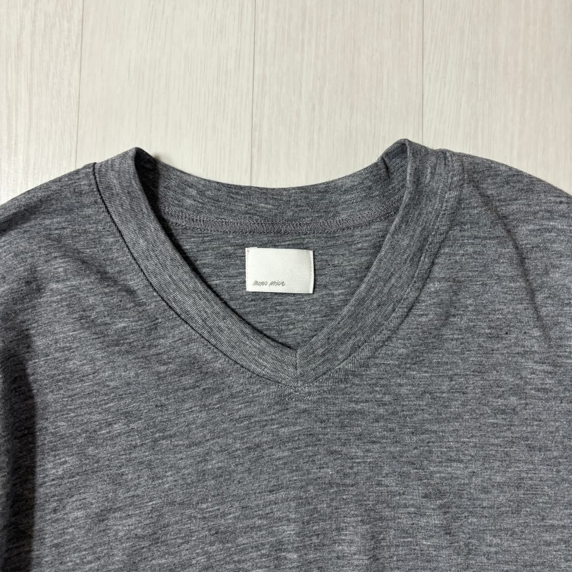 모노프리베 텍스쳐 v넥 슬리브  상품이미지4