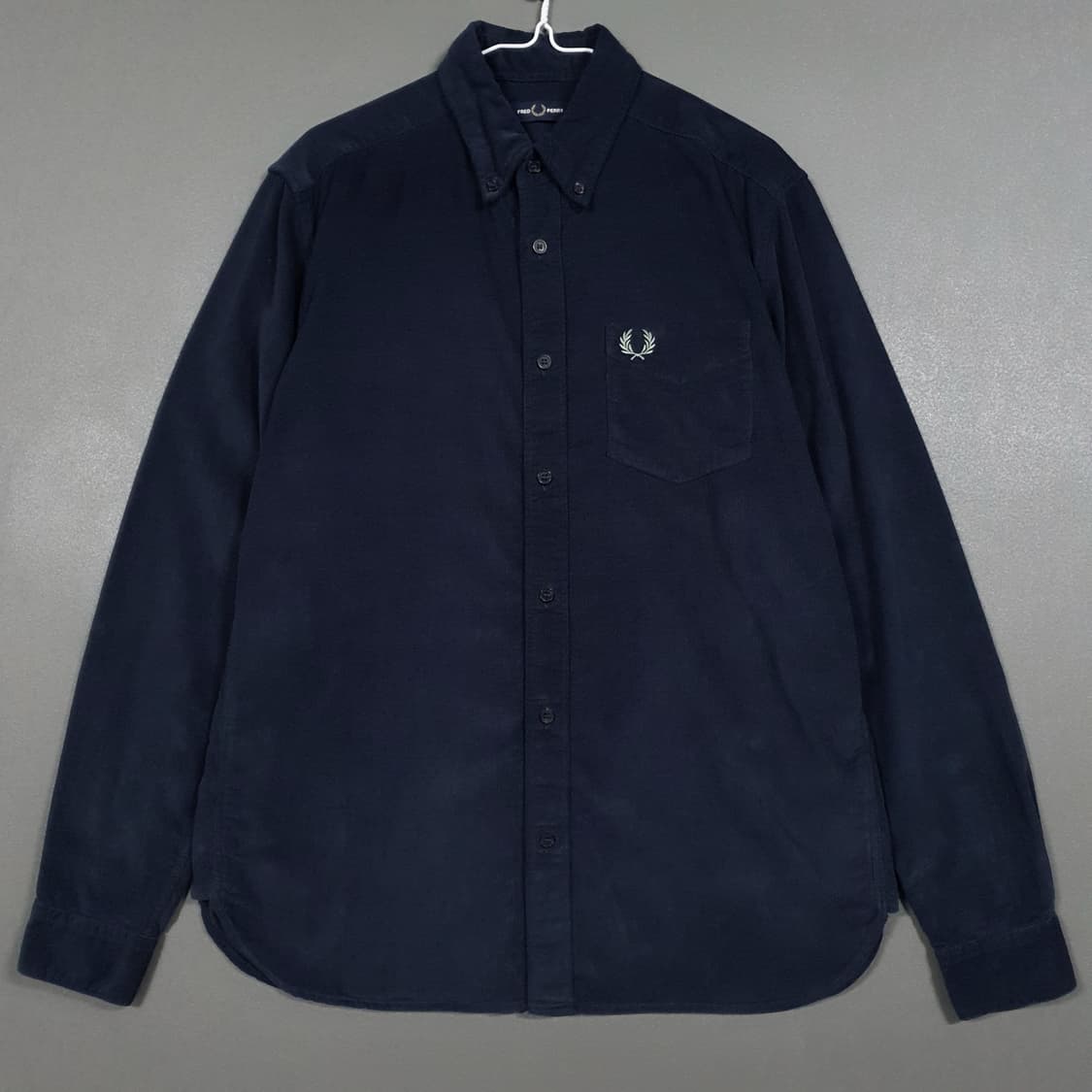 100) 프레드페리 신형 25FW 월계수 니들 코듀로이 골덴 셔츠 남방 상품이미지1