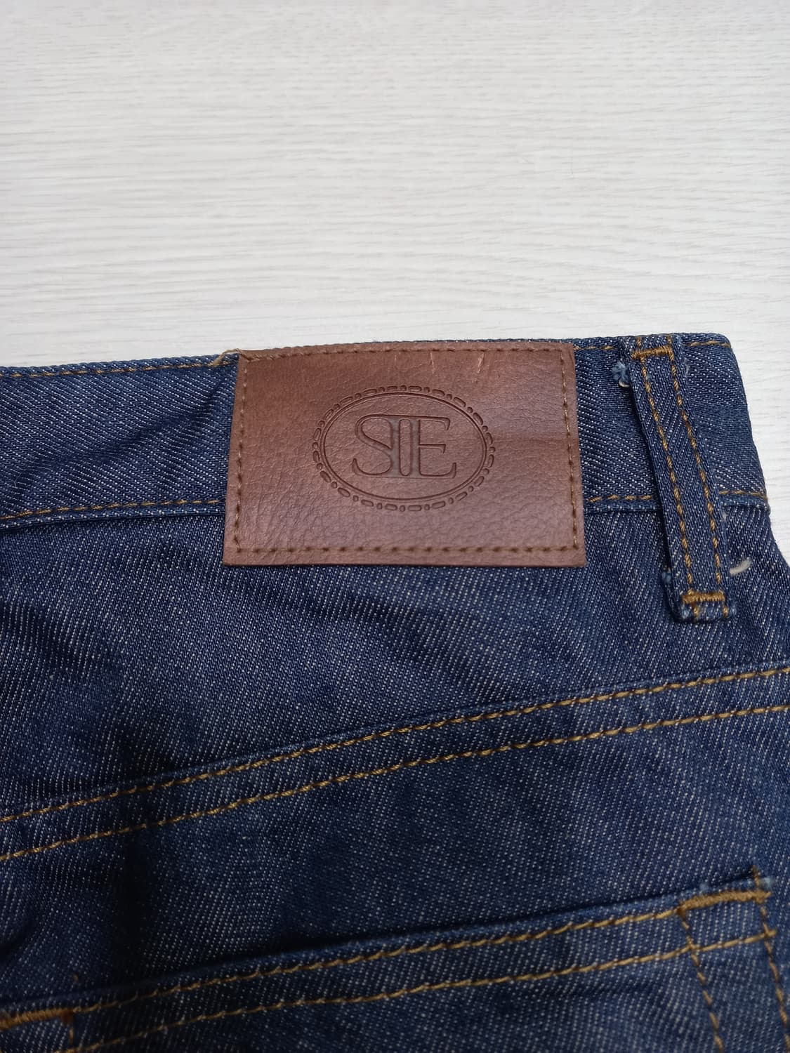 26 sienne Kor 하이웨이스트 테이퍼드 진청 26-605 상품이미지5