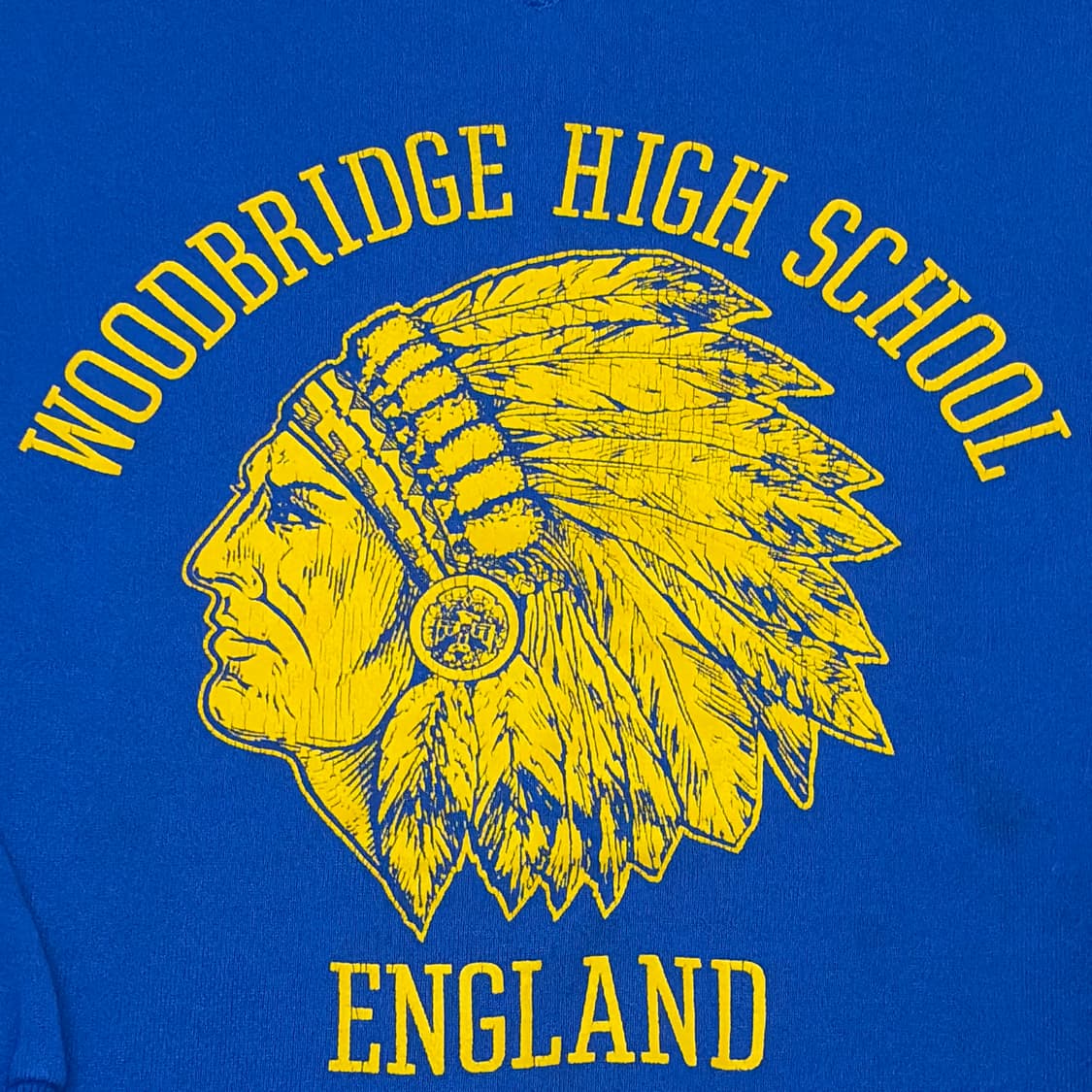 90s Made in USA 미국 빈티지 헤인즈 인디언 맨투맨 상품이미지4