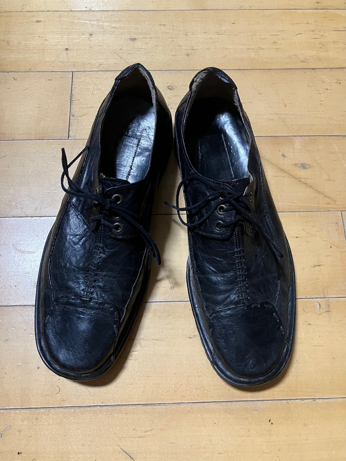 Japanese 90s 아티저널 리얼스킨 더비 슈즈 260 상품이미지6