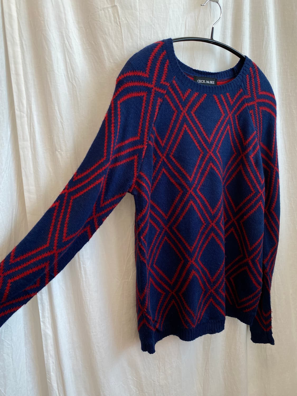 CECIL MCBEE 패턴 니트(M-L) 상품이미지7