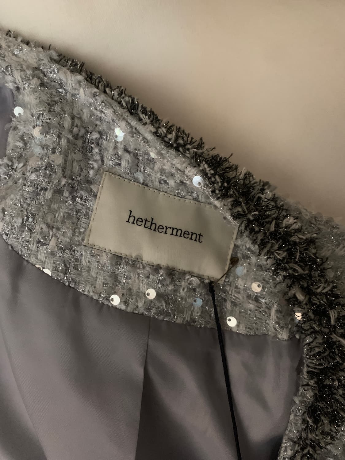 헤더먼트 트위드 자켓 상품이미지5