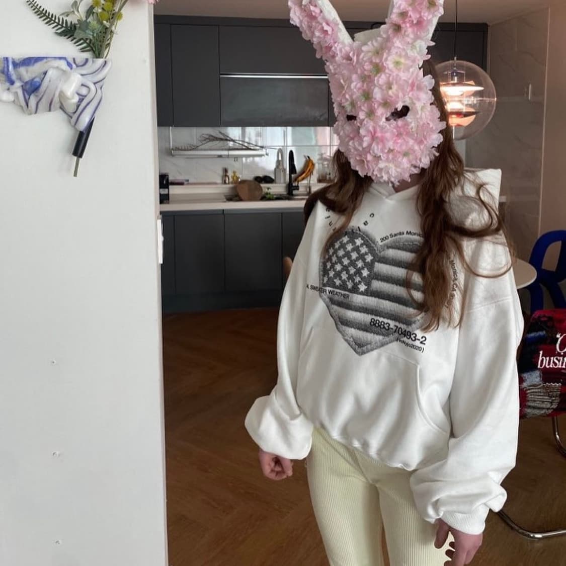 venyjoproduct 베니조프로덕트 후드티 화이트 상품이미지1