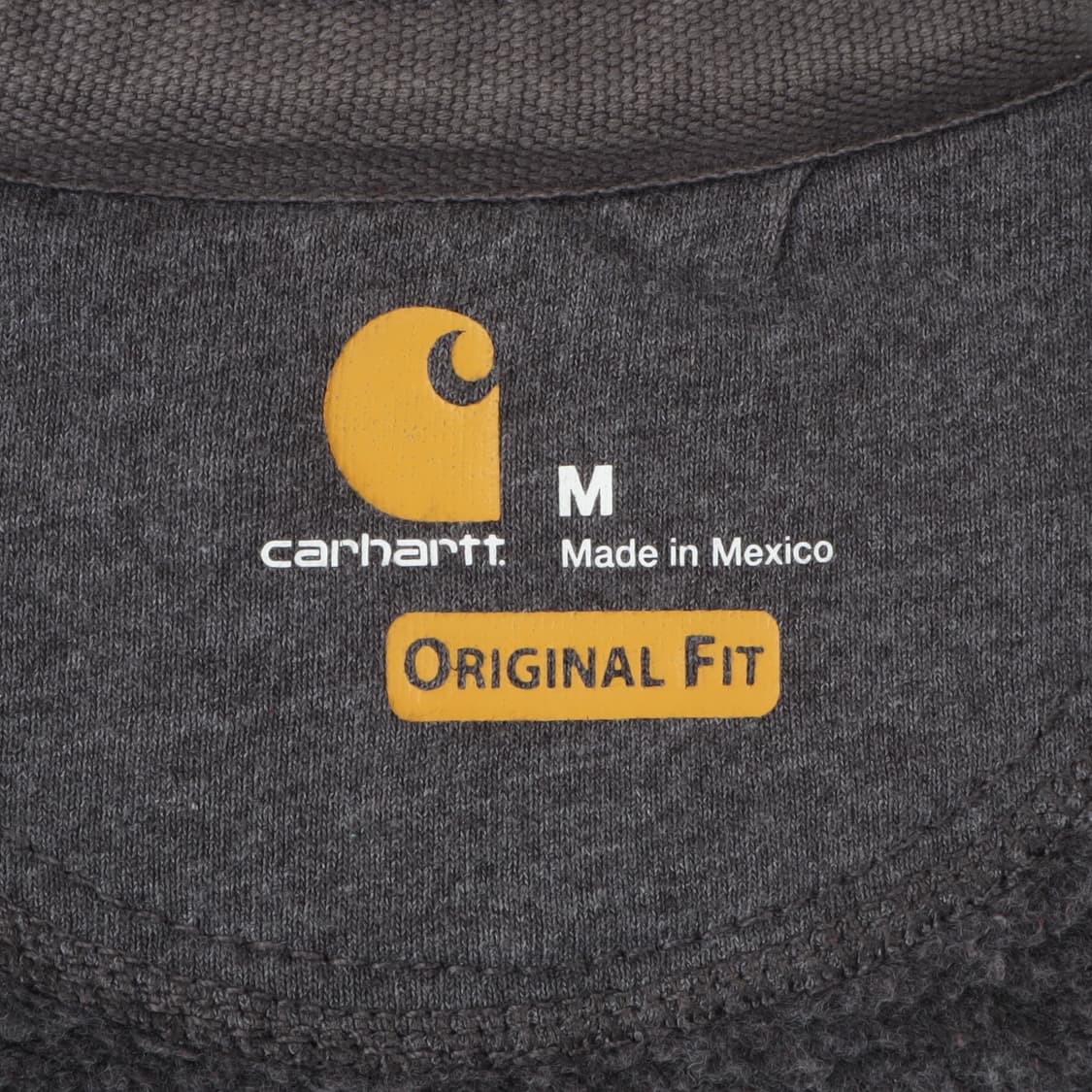 칼하트 챠콜 오리지널핏 후드집업 상품이미지8