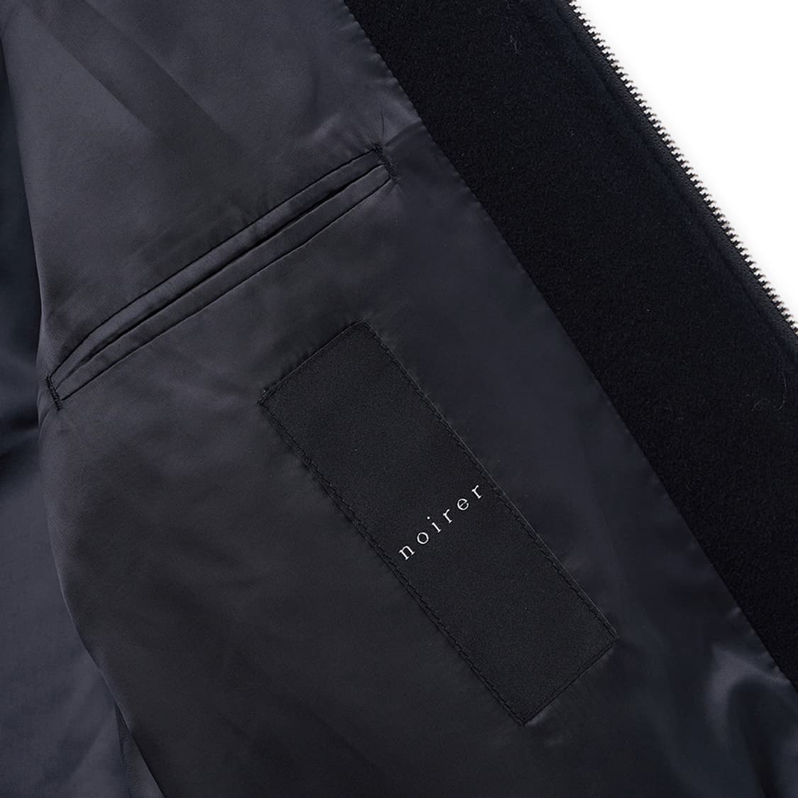 노이어 울 해링턴 자켓 블랙 상품이미지7