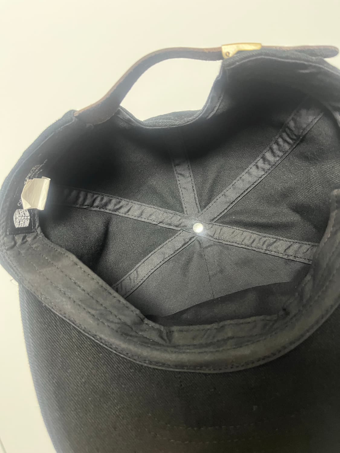 Collect pieces THREE 5 PANEL CAP (BLACK) 상품이미지4