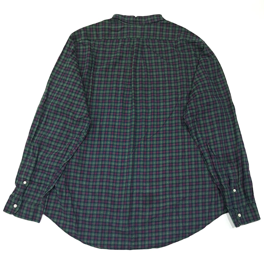 CL578 2XL 폴로 00s 모던 블랙워치 타탄체크 셔츠 남방 상품이미지6