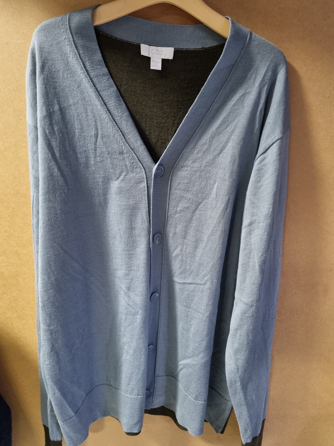 코스 남성 울 가디건 상품이미지1