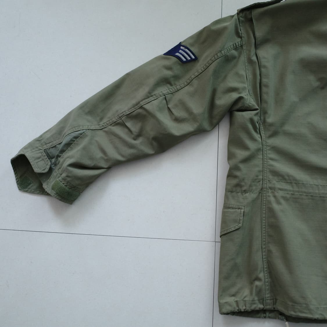 60s 미군 M-65 필드자켓 은색지퍼 2세대 USAF 배트남전 S-S 상품이미지9