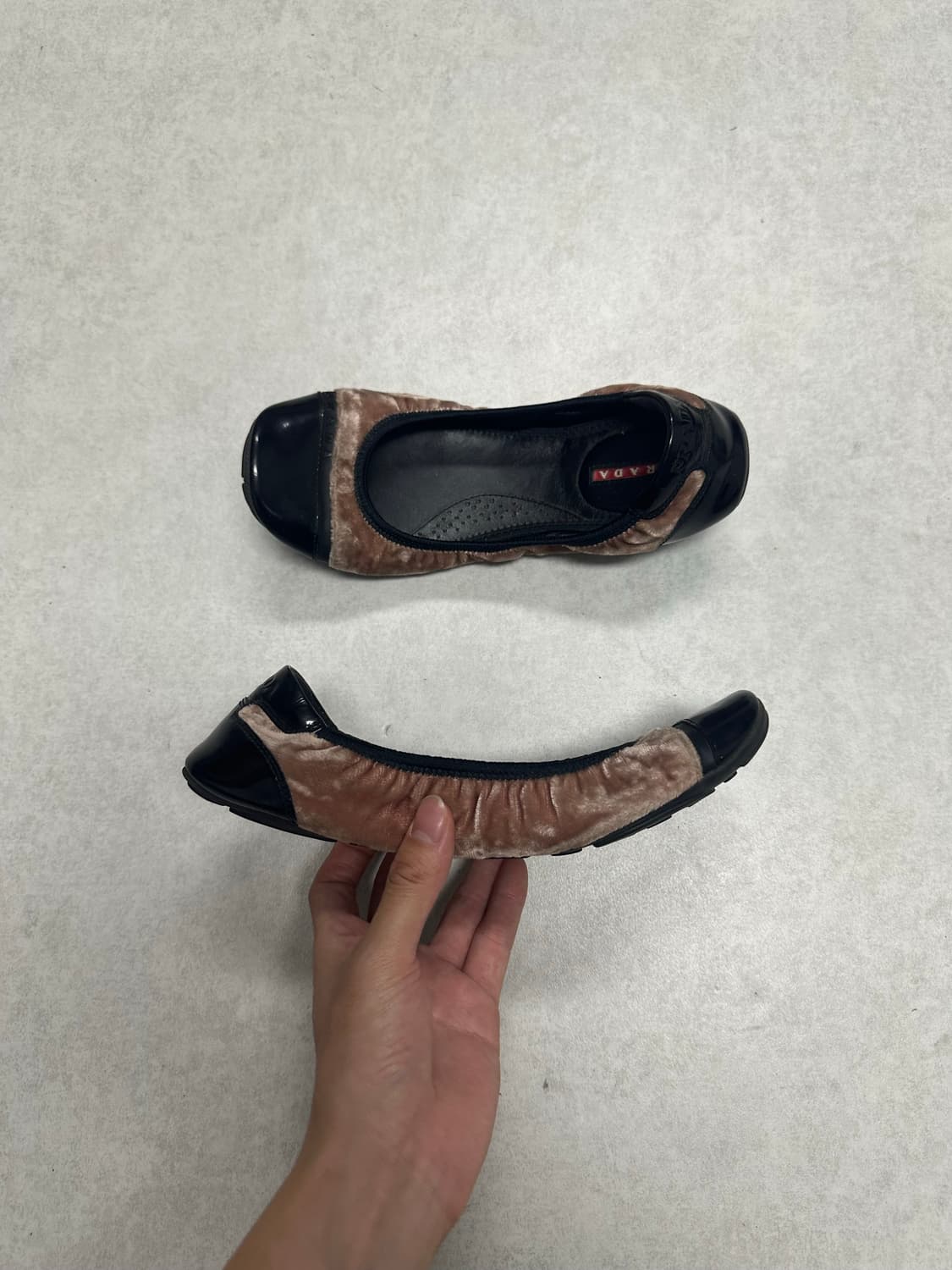 프라다 스포츠 발레 플랫슈즈 상품이미지7