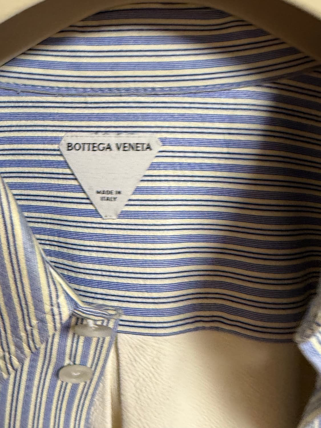 보테가베네타 레더 스트라이프 셔츠 50 상품이미지2