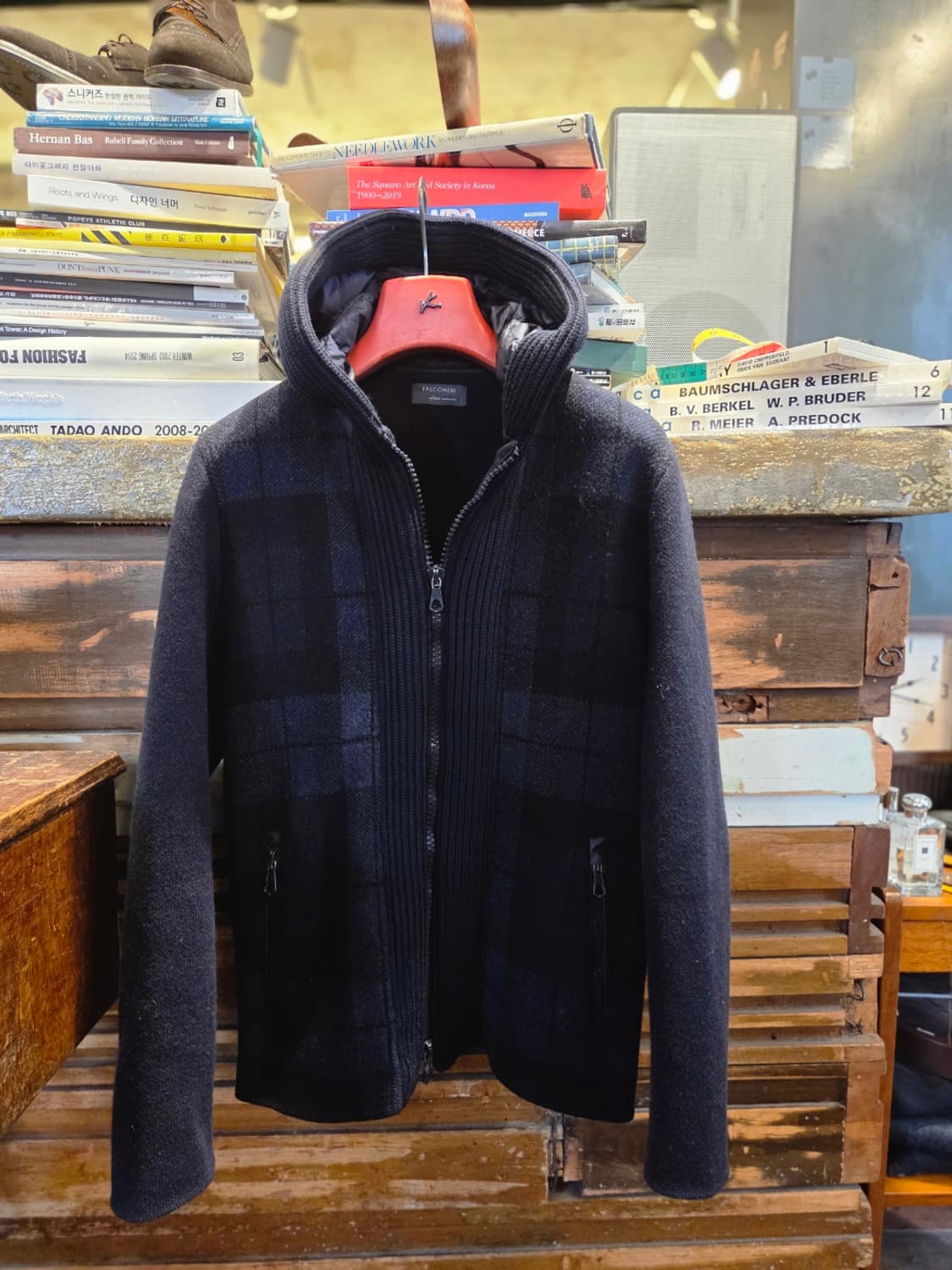 이탈리아 브랜드 팔코너리 짚업자켓 상품이미지4