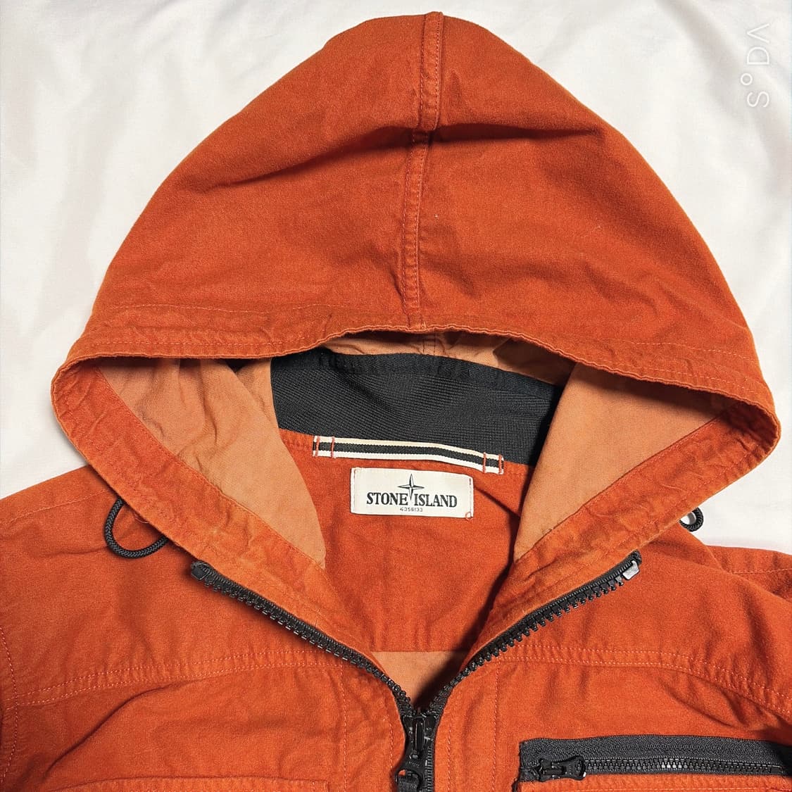 스톤아일랜드 오렌지 후드 자켓 상품이미지3