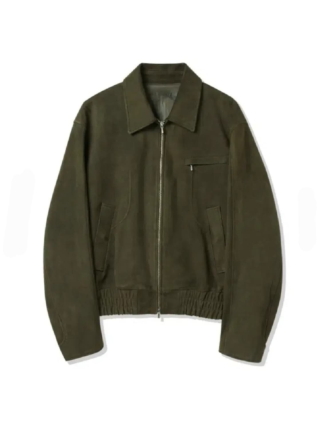 새제품 L) STU 고트 스웨이드 자켓 상품이미지1