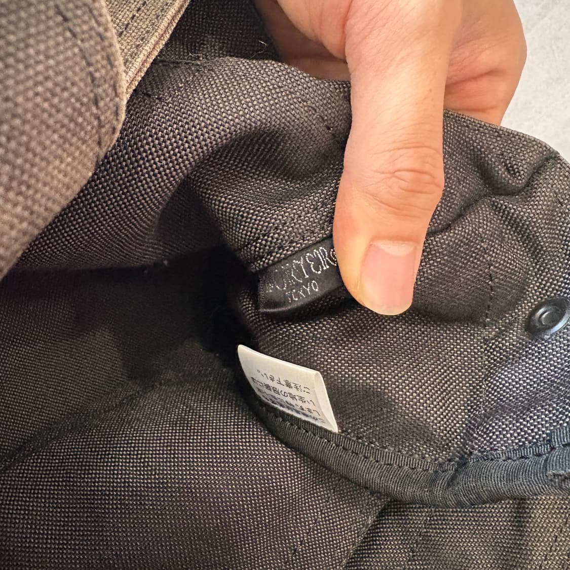 요시다포터 정품 캔버스 블랙 토트백 상품이미지9