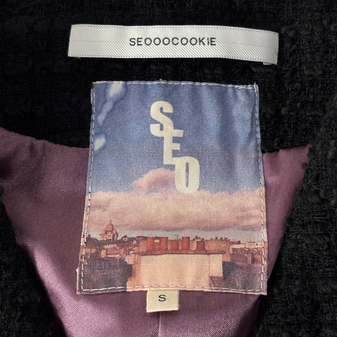 서쿠키 오랑주리 트위드 자켓 상품이미지7