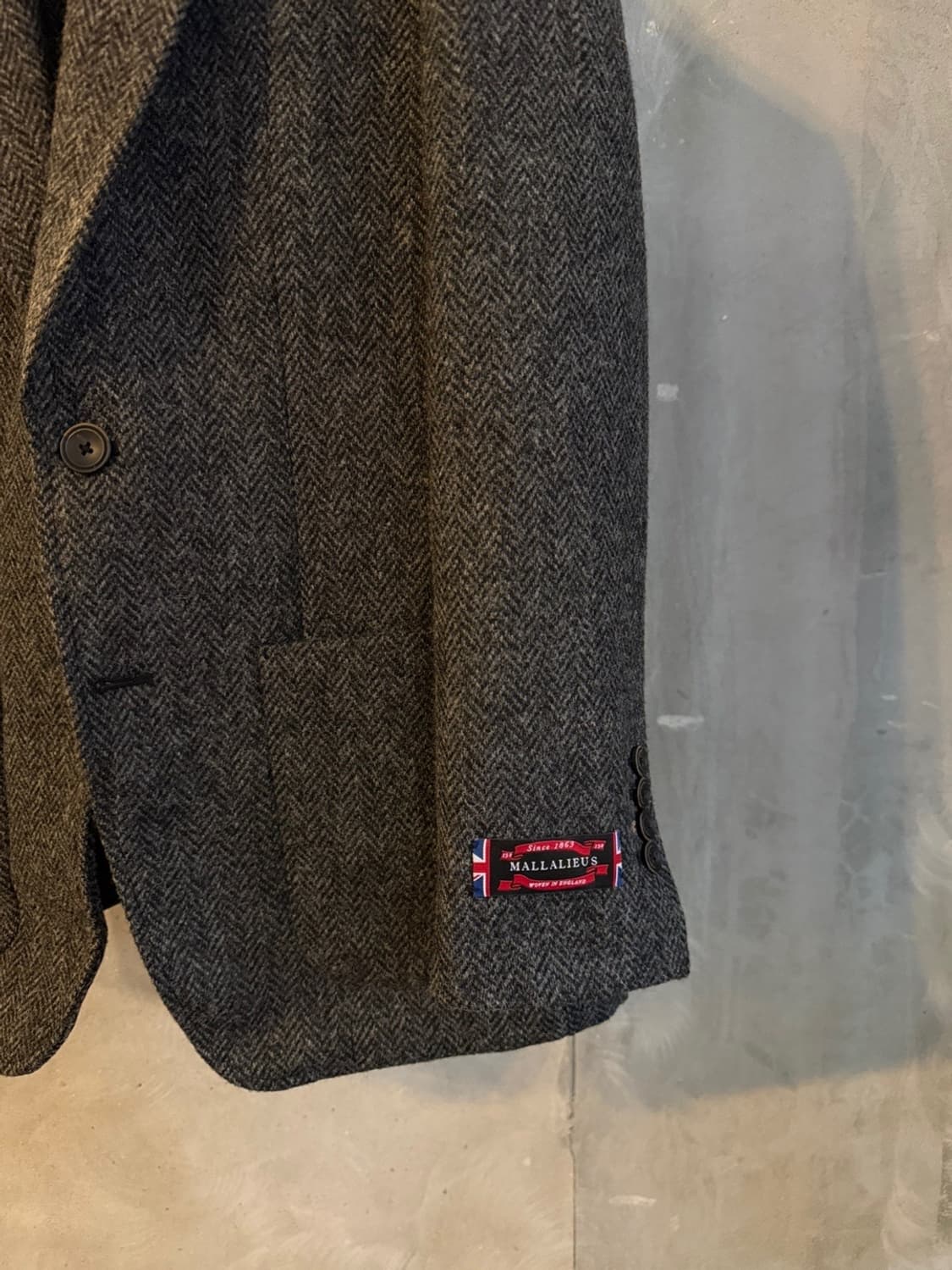 올리버 스위니 트위드 자켓 슬림100 상품이미지6