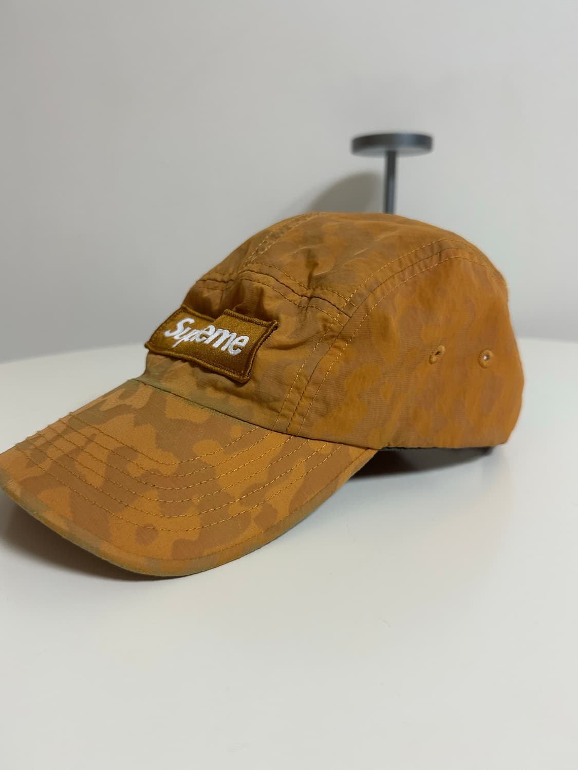 슈프림 오버다이드 카모 나일론 캠프캡 오렌지 - 23SS 상품이미지2