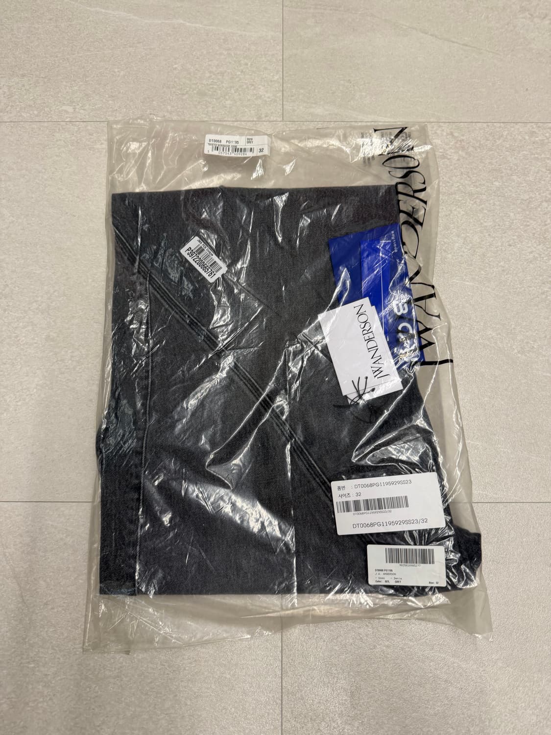 Jw 앤더슨 트위스트 워크웨어 진 팬츠 상품이미지8