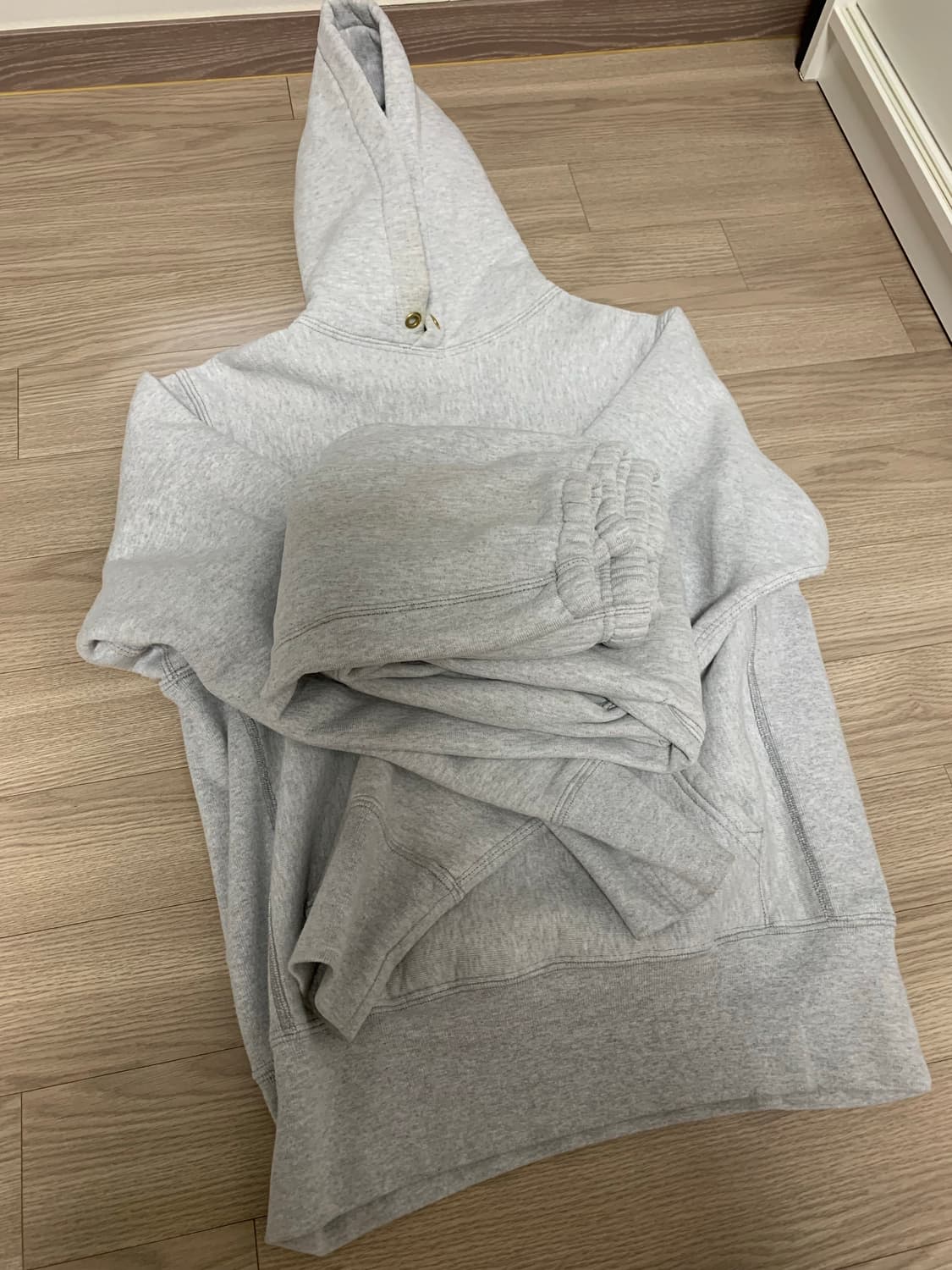 Camber hood sweat set up 상품이미지1
