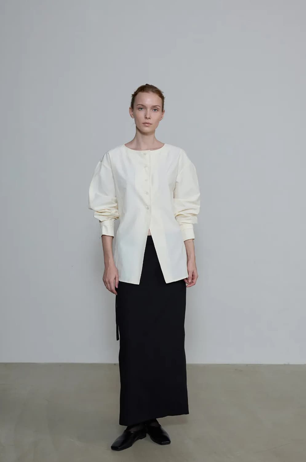 체 che marie button blouse 상품이미지3