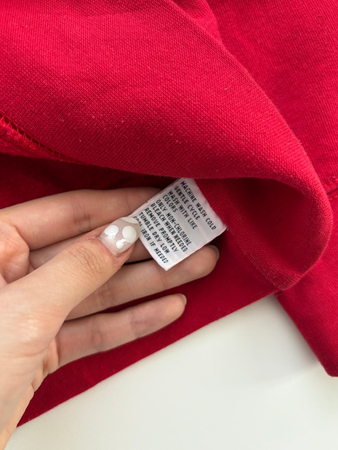 Polo 폴로 랄프로렌 레드컬러 코튼 맨투맨 상품이미지7