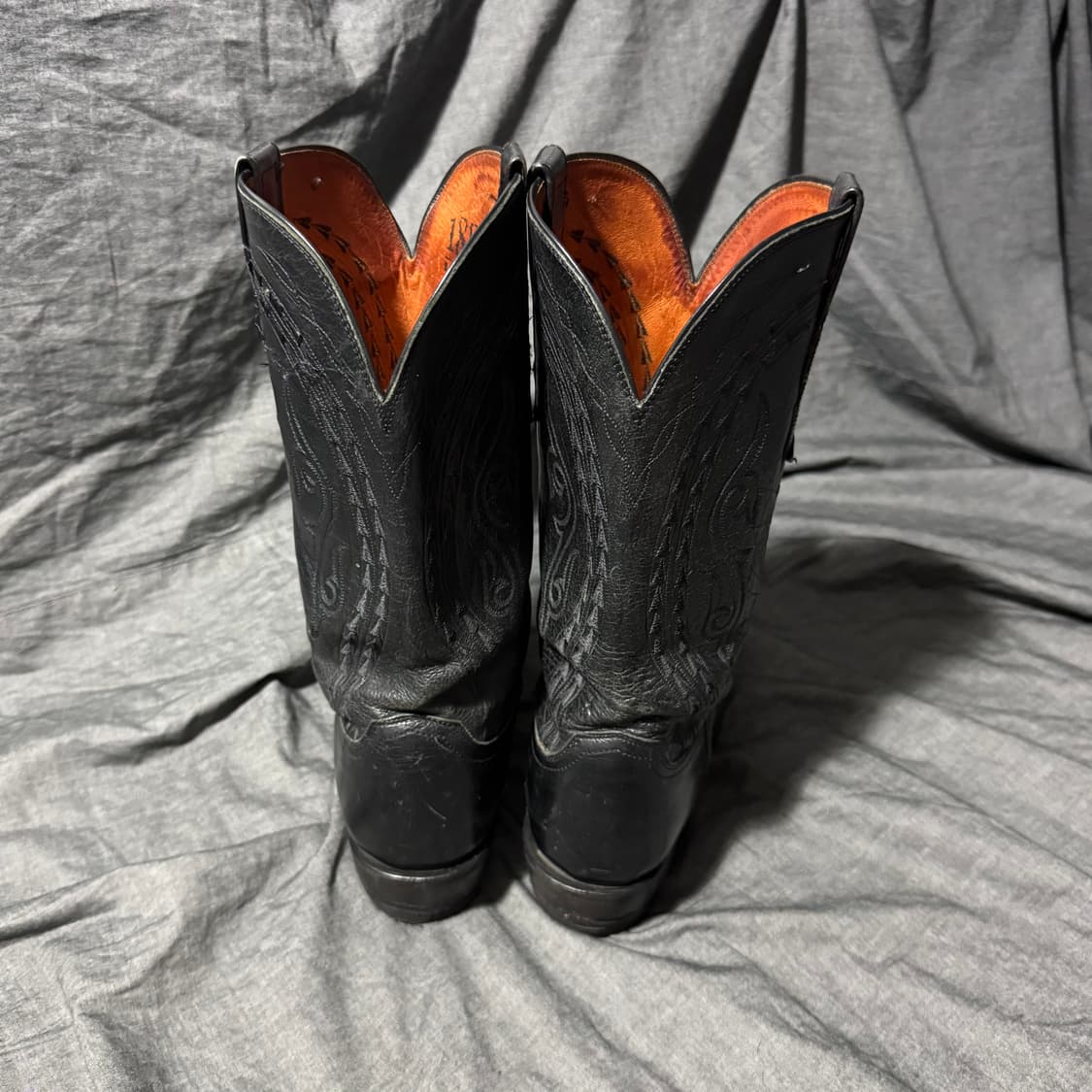 1883 N1617 Black Calf Cowboy Boots 상품이미지5