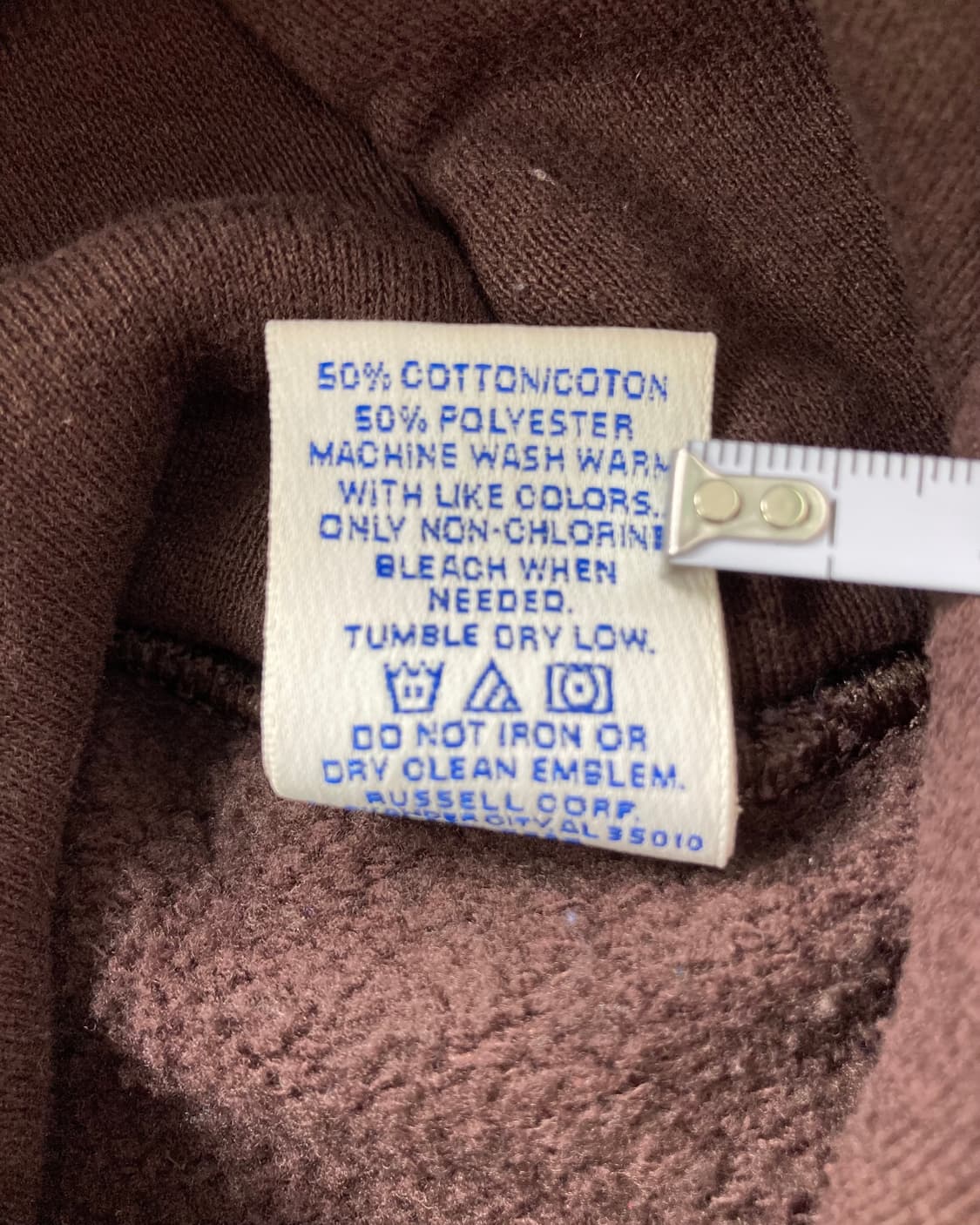 90s Russell Hoodie (brown) 상품이미지4