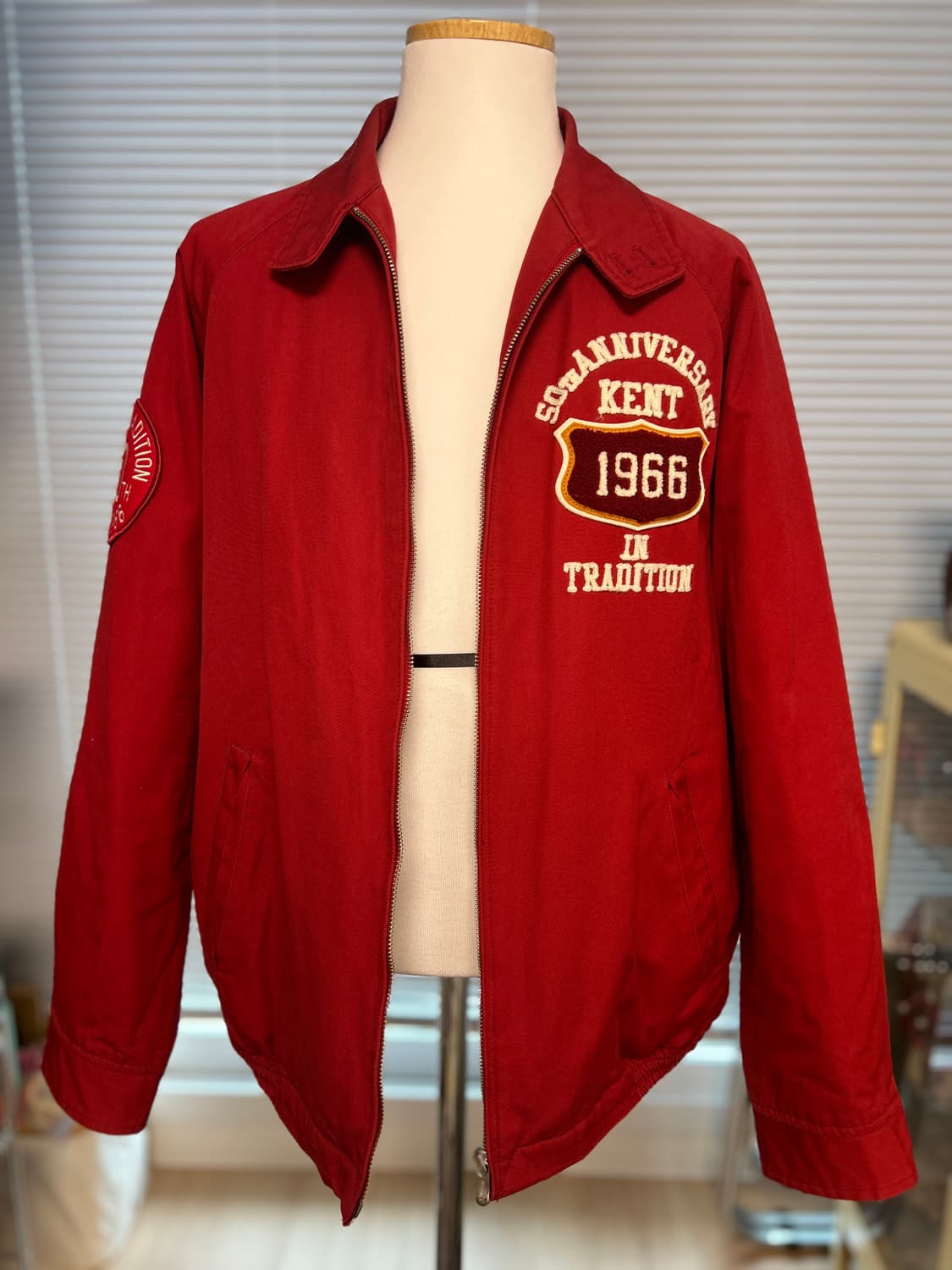 VAN X KENT 50주년 한정 패치 아이비 블루종 상품이미지1