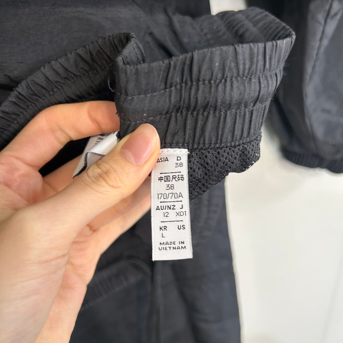 아디다스 여성 트레이닝복 세트 바람막이 + 바지 M 상품이미지5