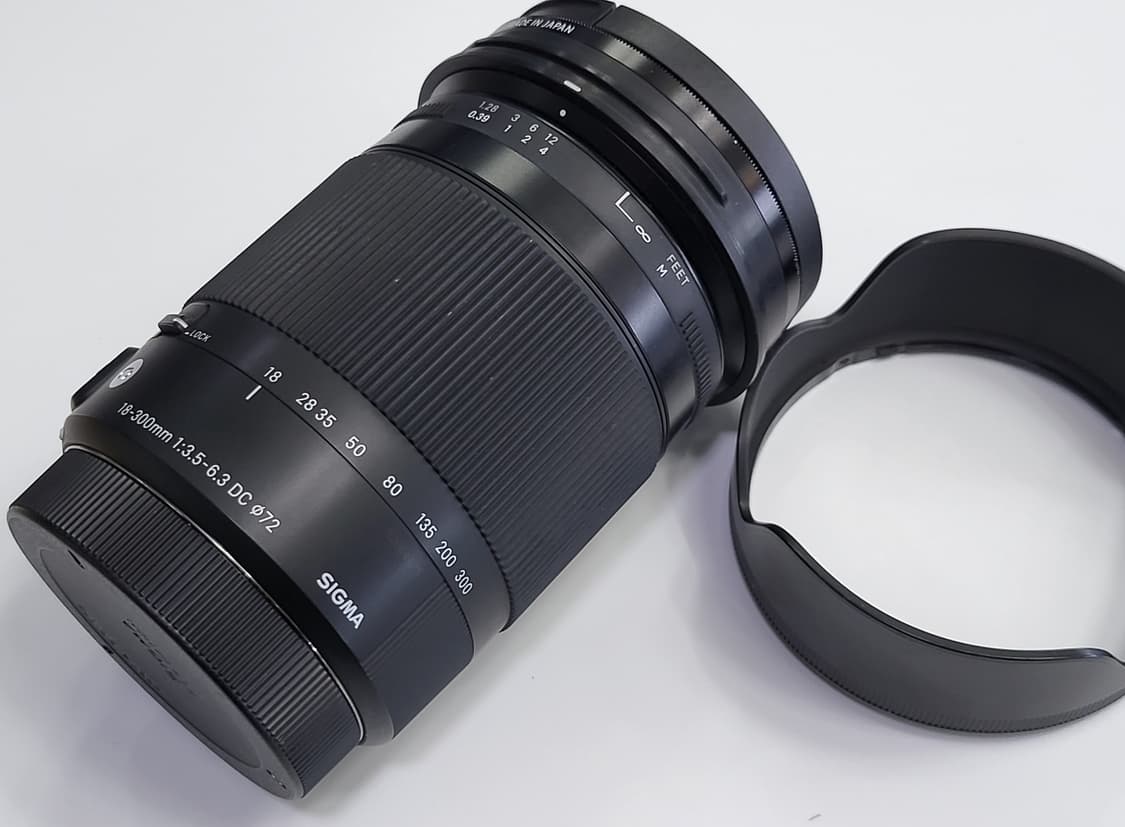시그마 C 18-300mm f3.5-6.3d 캐논용/a급 상품이미지1