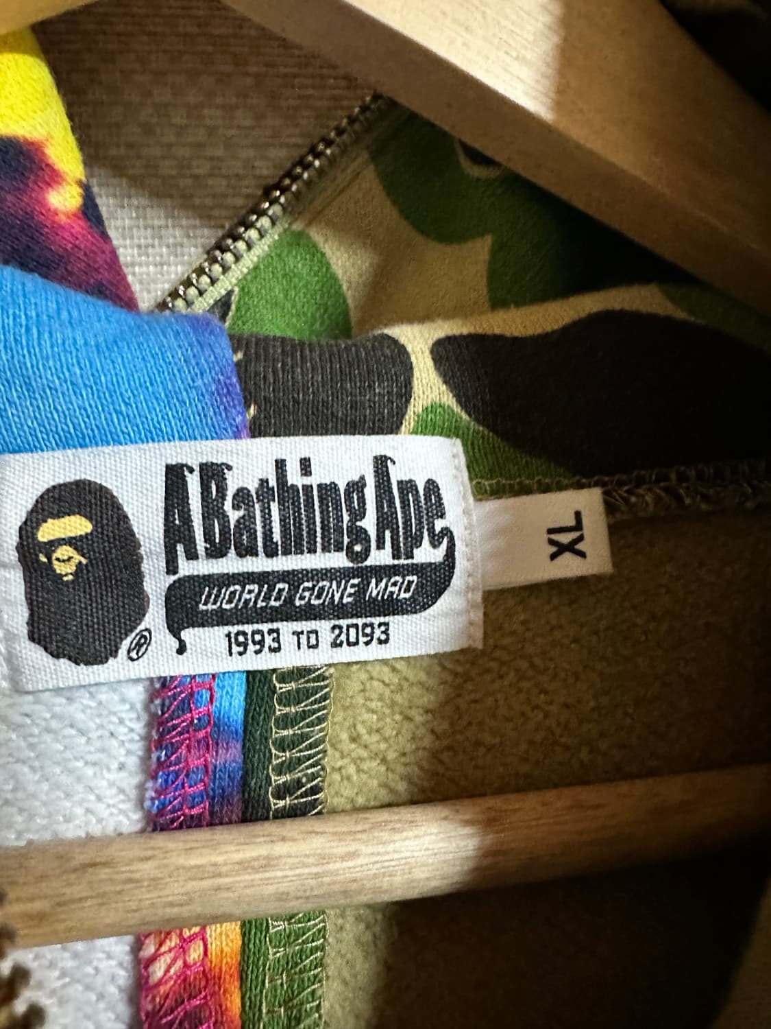 Bape x Mika Ninagawa Bear Shark ziphood 상품이미지3